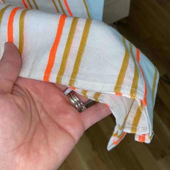 NWOT KENDALL AND KYLIE Tie Front Stripe Jumpsuit - Picture 10 of 10